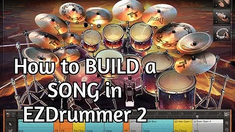 Amner Hunter - Building a SONG in EZ Drummer 2 Tutorial (FAST & EASY) - amnerhunter.com
