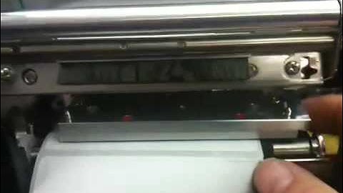 Sato Printhead replacement