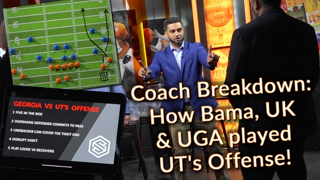 Coach Breakdown: How Alabama, Kentucky & Georgia Defended Tennessee's ...