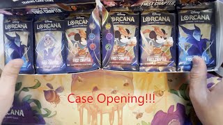 Lorcana The First Chapter Case Opening Part One!
