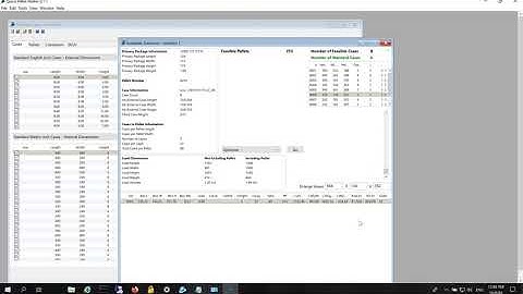 Quick Pallet Maker Example 133 -  Using the Advanced Input Options Window for Maximum Load Height
