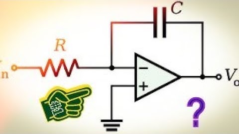 opamp integrator circuit | Ideal frequency response