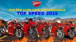 Ducati 899 959 1199 1299 V4R Panigale Top Speed