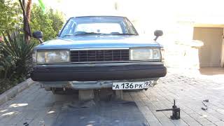 Ремонт передних стоек nissan bluebird 910