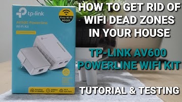Extend WiFi Coverage In Your House | TP-LINK AV600 POWERLINE EXTENDER KIT | Tutorial