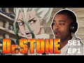 Dr STONE - Stone World - SE01 EP01 Reaction