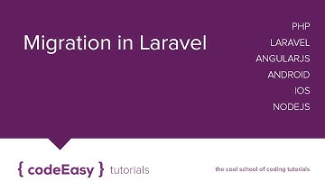 How to do Table Migration in Laravel 5 1