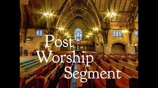 Post Worship Segment 4-1-21 Maundy Thursday - A Worship and Arts Experience