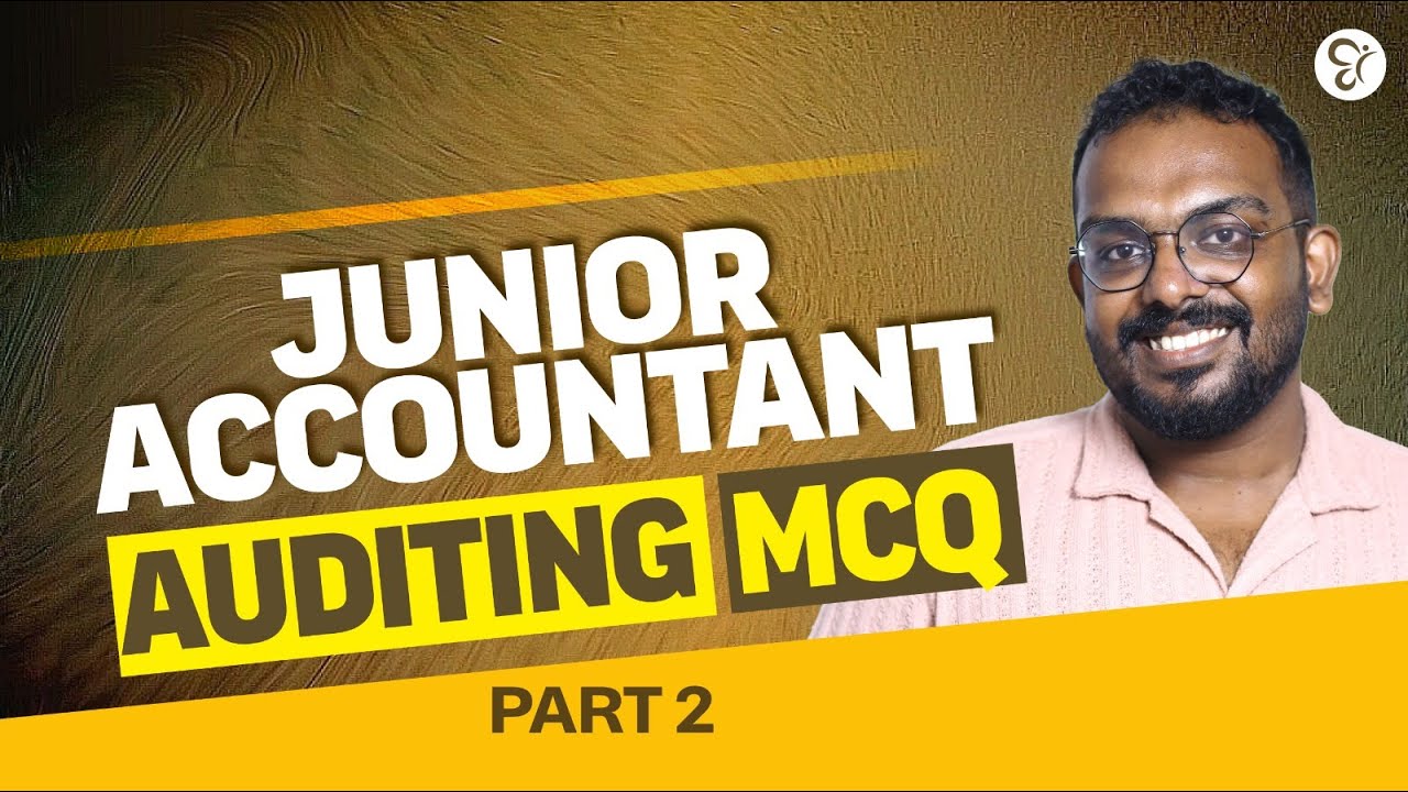 JUNIOR ACCONTANT ADUTING MCQ മുഴുവൻ മാർക്കും വാങ്ങാം💯 | PSC