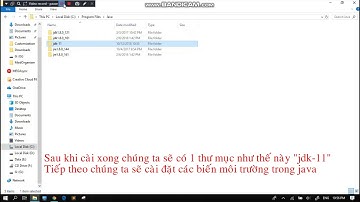 Hướng dẫn cài đặt Java JDK và thiết đặt các biến môi trường (JUnit Tutorials P.1)