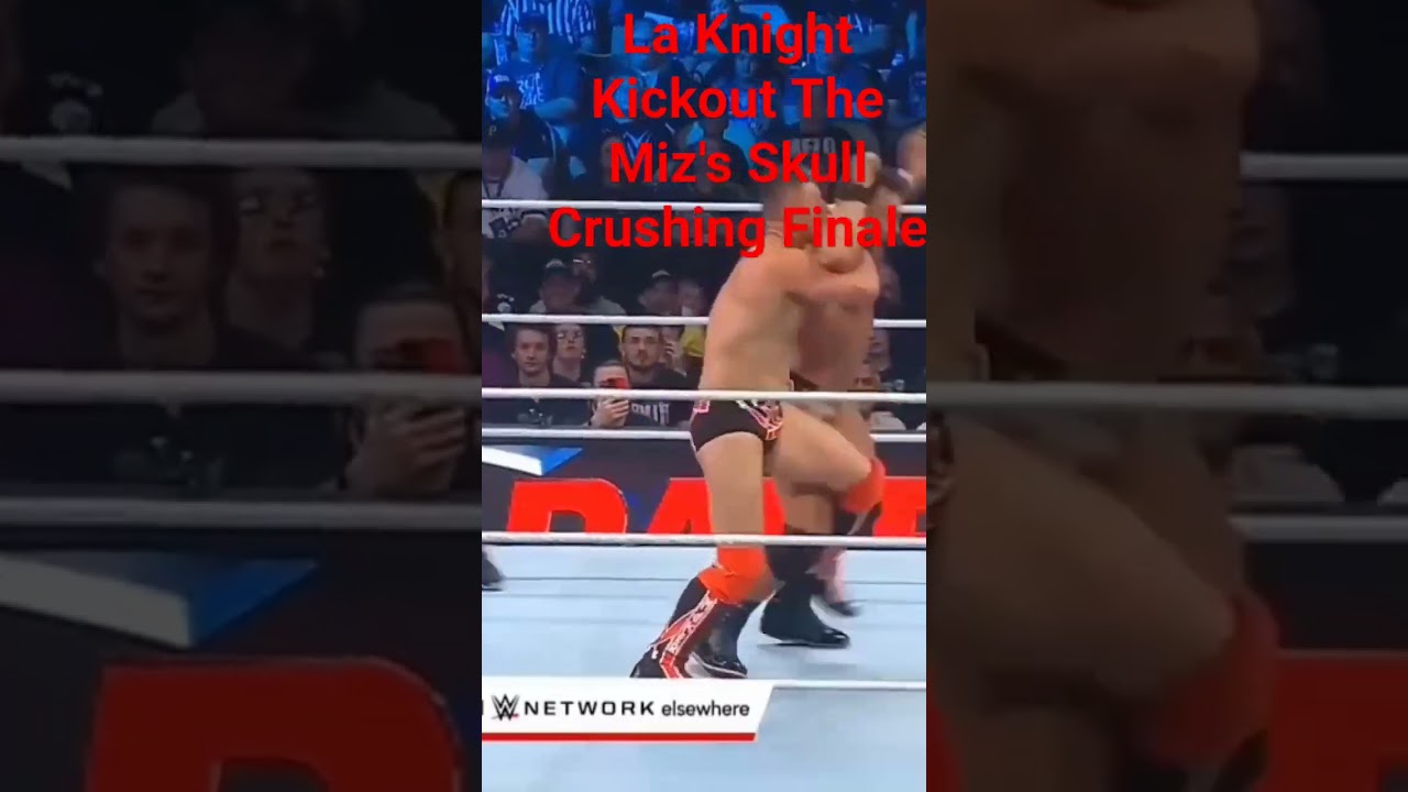 La Knight Kickout The Miz Skull Crushing Finale