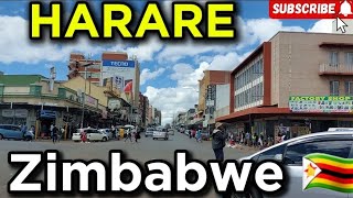 Harare City Centre In 2024- The CAPITAL CITY of Zimbabwe 🇿🇼