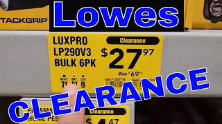 Lowe's clearance price 60% off 🤑