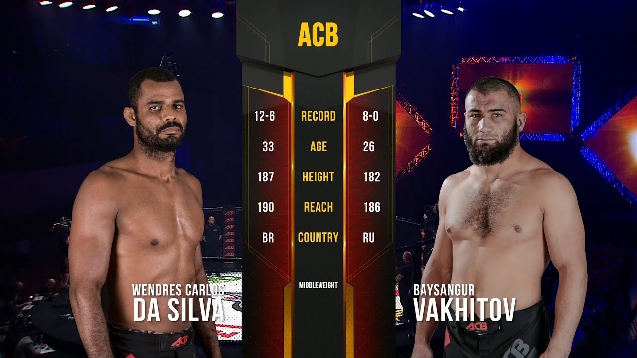 Вендрес Карлос да Силва vs. Байсангур Вахитов | Wendres Carlos da Silva vs. Baysangur Vakhitov | ACB