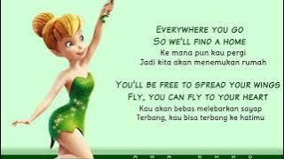 Tinker Bell - Fly to Your Heart - Selena Gomez [Lyrics video   Terjemahan Indonesia]
