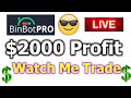 BINBOT PRO - Watch me Trade LIVE