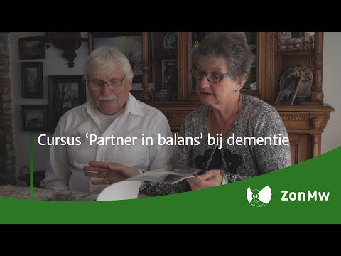 Cursus ‘Partner in balans’ bij dementie