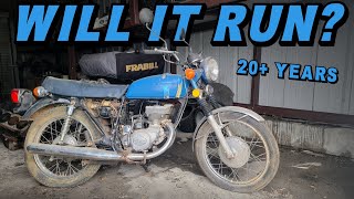 Will an ABANDONED 2 Stroke Motorcycle Run After 20+ YEARS!?