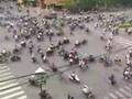 Intersection in Hanoi, Vietnam
