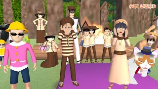 Yuta Dan Mio Camping Ke Hutan Malah Ketemu Harimau😱🤣🐯 | Sakura School Simulator | Papi Wilson