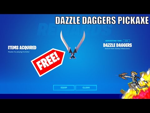 Fortnite Dazzle Daggers Pickaxe: How to unlock via Xbox Cloud