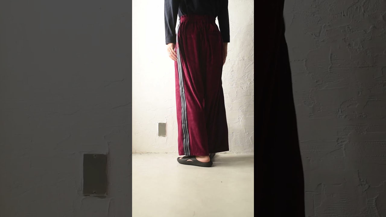 Leh Wide Track Pants Purple - YouTube