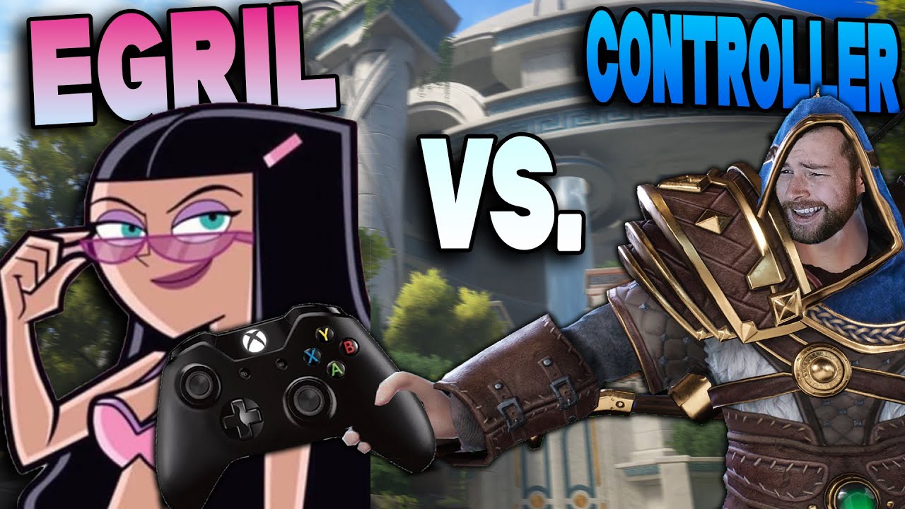SHE CHALLENGED ME TO AN ULLR MIRROR.. BUT I USE CONTROLLER?!