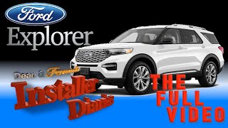 2021 Ford Explorer full car stereo install