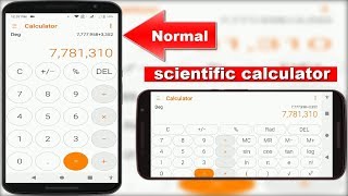 Quickly Convert Normal Calculator App into Scientific Calculator in Android 2019 screenshot 1