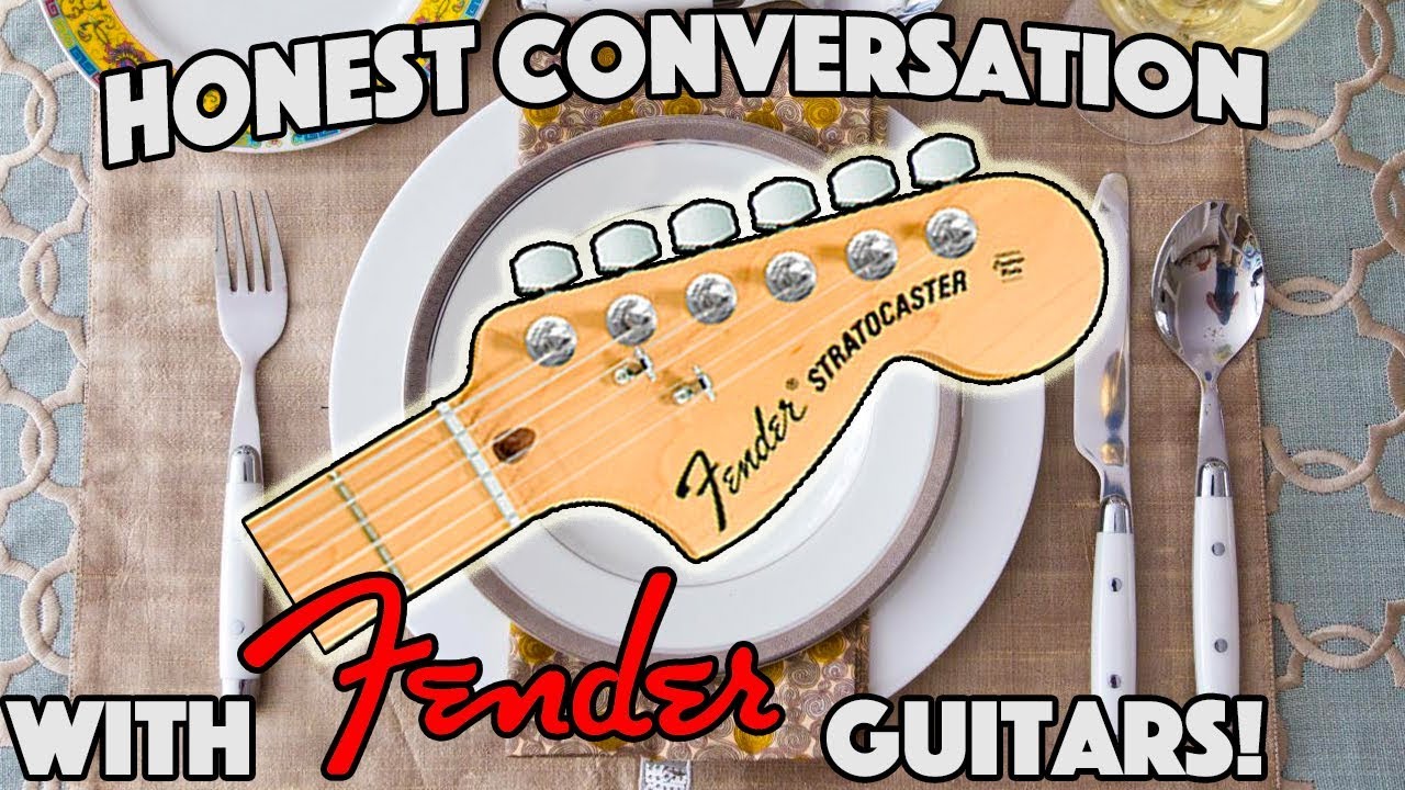 THE FOUR FOOD GROUPS of FENDER GUITARS! YouTube