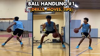 Ball Handling workout #1 (Dribbling Drills, Scoring Moves, Tips)