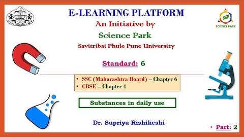 Standard 6: Lesson 6: Substances in Daily Use: Part 2 of 2