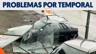 Temporal genera importantes destrozos en Puerto Montt: Clases suspendidas