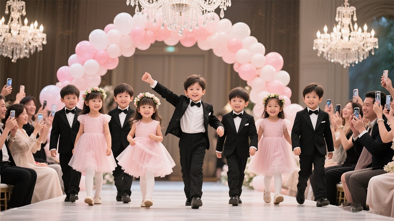 一口氣看完：五年前她意外失身，一夜荒唐竟誕下六胞胎。五年後，她攜帶五隻縮小版「總裁」空降婚禮。當萌寶軍團炸翻現場，新郎看著五張和自己童年一模一樣的臉，當場石化！