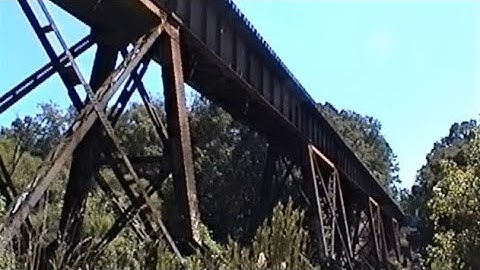 South River Train Bridge (Hi8 Analog Video Footage)