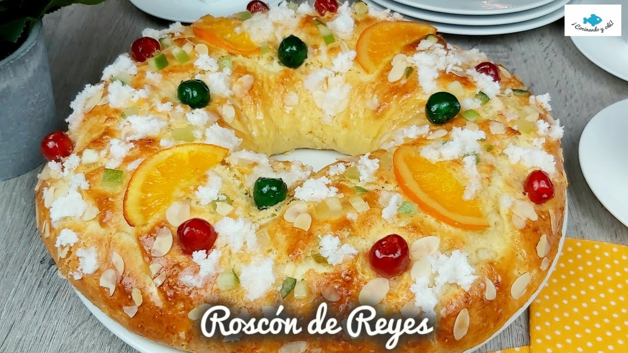 🌲 🇪🇦 ROSCÓN de REYES tradicional. Receta sencilla PASO A PASO. Haz tu propio Roscón de Reyes!!