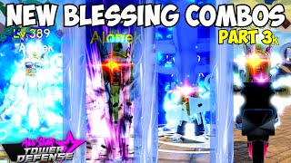 ALL UNIT BLESSINGS SHOWCASE IN ALL STAR TOWER DEFENSE!(Roblox) 