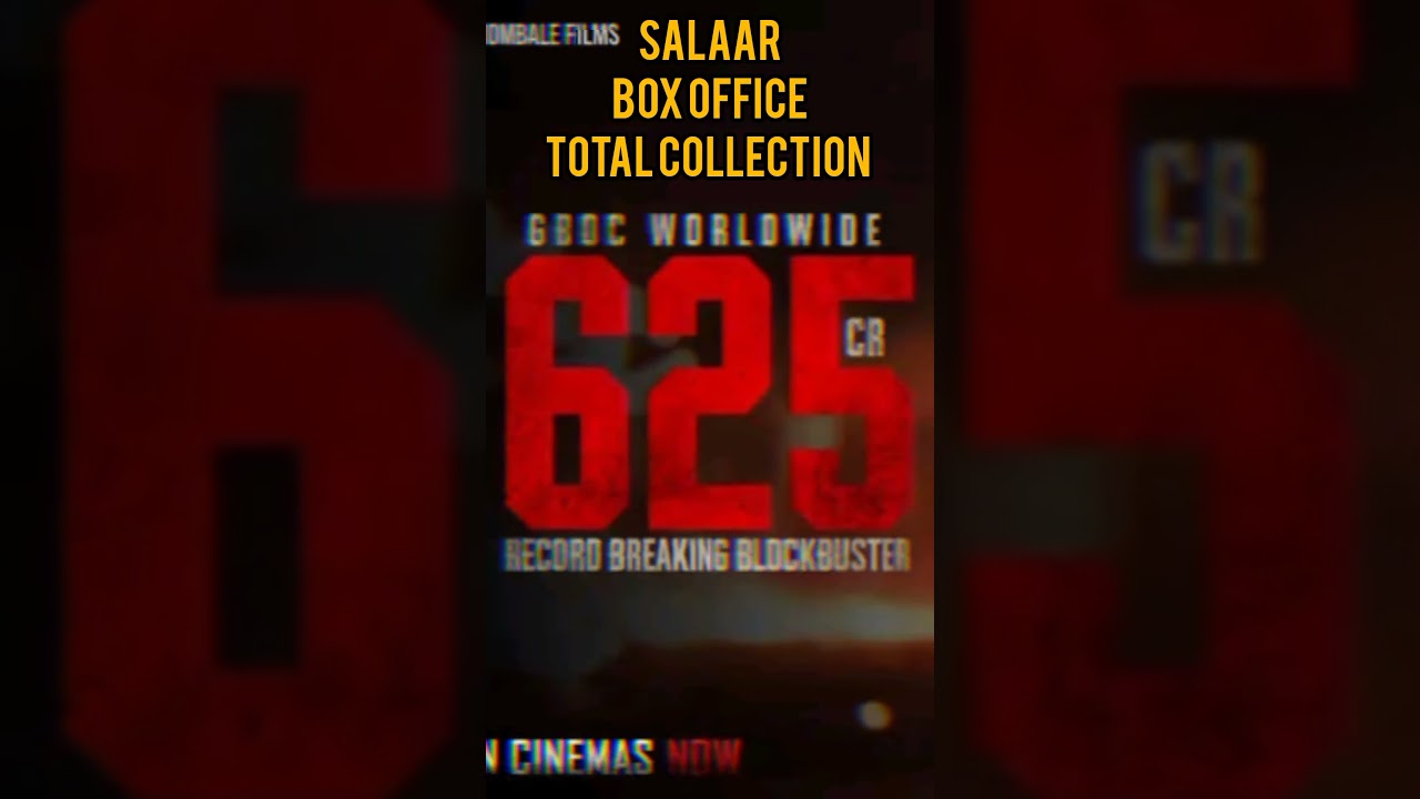 SALAAR TOTAL COLLECTION world-wide 