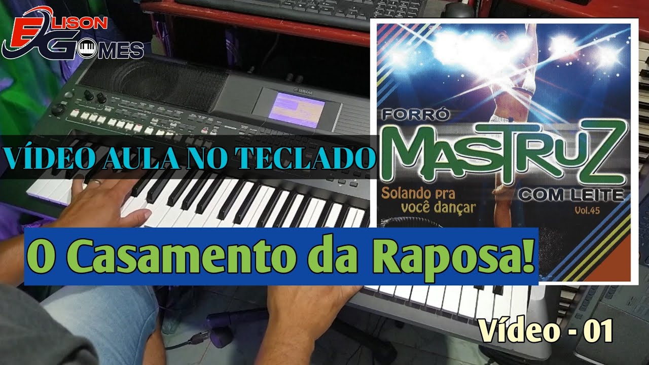 Vídeo Aula Solo o Casamento da Raposa no Teclado Vídeo-01
