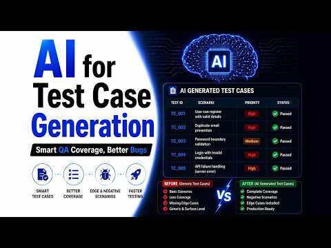How to Generate Test Cases with AI? ChatGPT/Claude for QA Testing & Test Case Generation #chatgpt