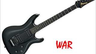 Joe Satriani War backing track chords