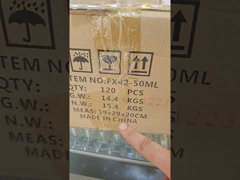 زجاجه حجم 50 مل سعة طرد 120 قطعه عزيزي للعطور أشترك قتاتنا