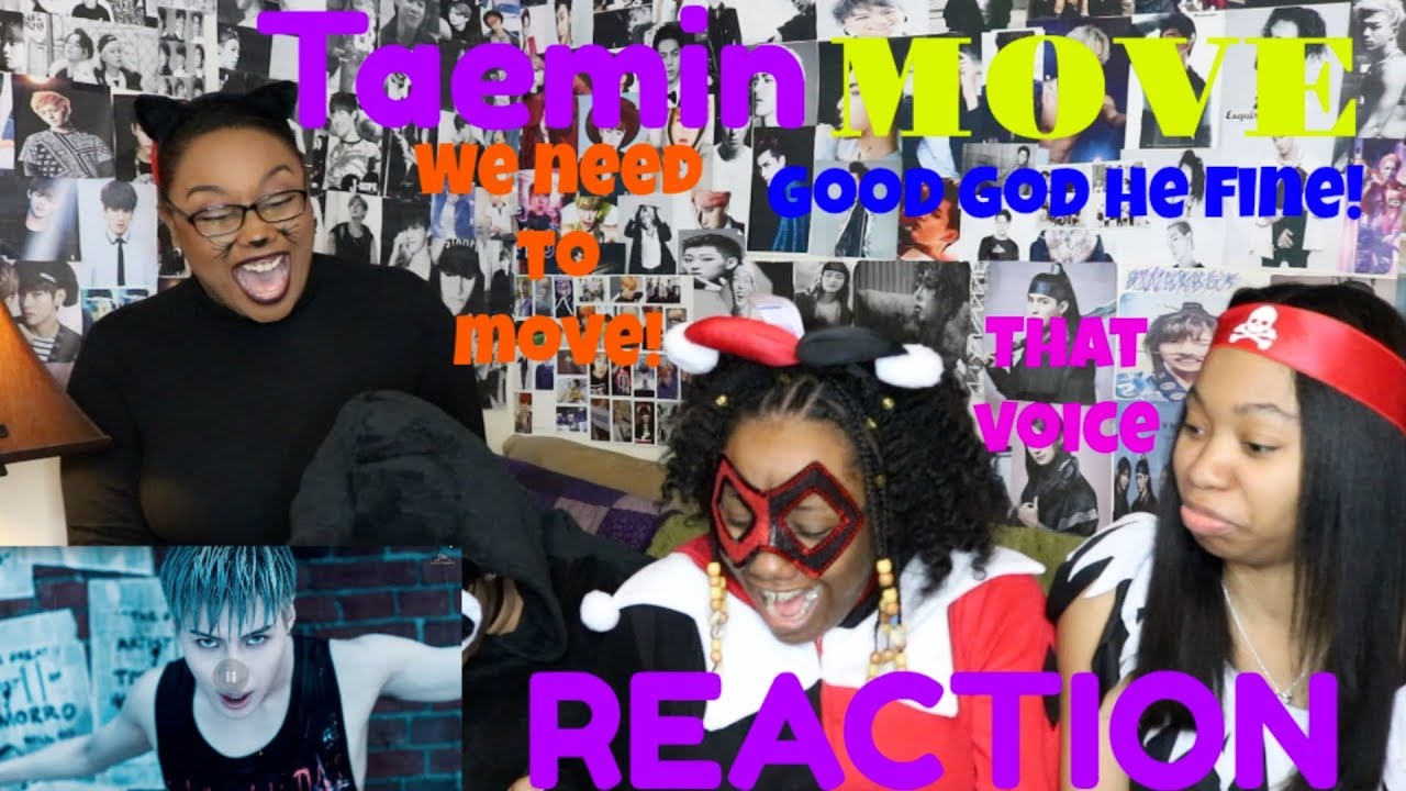 TAEMIN MOVE MV REACTION [WE MOVIN FAM!]