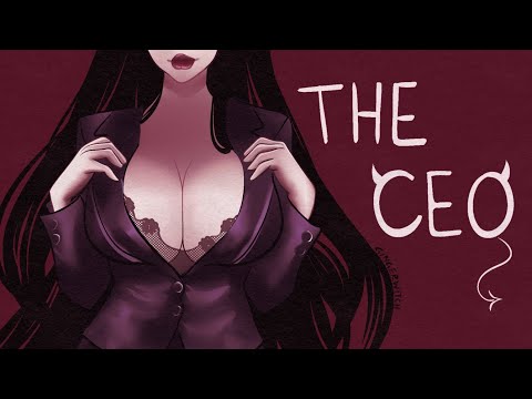 After Hours with the Succu-Boss | Demon CEO | F4A Dominant Woman Boss ASMR