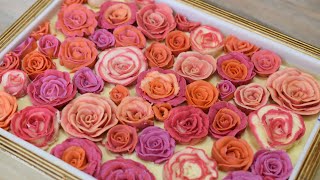 Making Rose Garden Cold Process Soap Making | Piping Roses