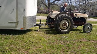Ford 8N Tractor DIY Trailer Hitch