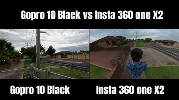 Gopro 10 Black VS Insta360 one x2 Low Light