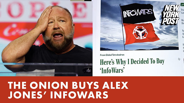 The Onion buys Alex Jones’ Infowars at auction — with help from Sandy Hook victims’ families