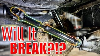 DIY Driveshaft Build: No Lathe, No Balancer, No Worries!