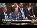 Uriah wesman getting awkward at city council santa barbara with laugh track